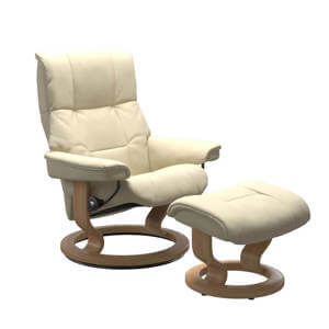 Mayfair Medium Classic Chair with Footstool